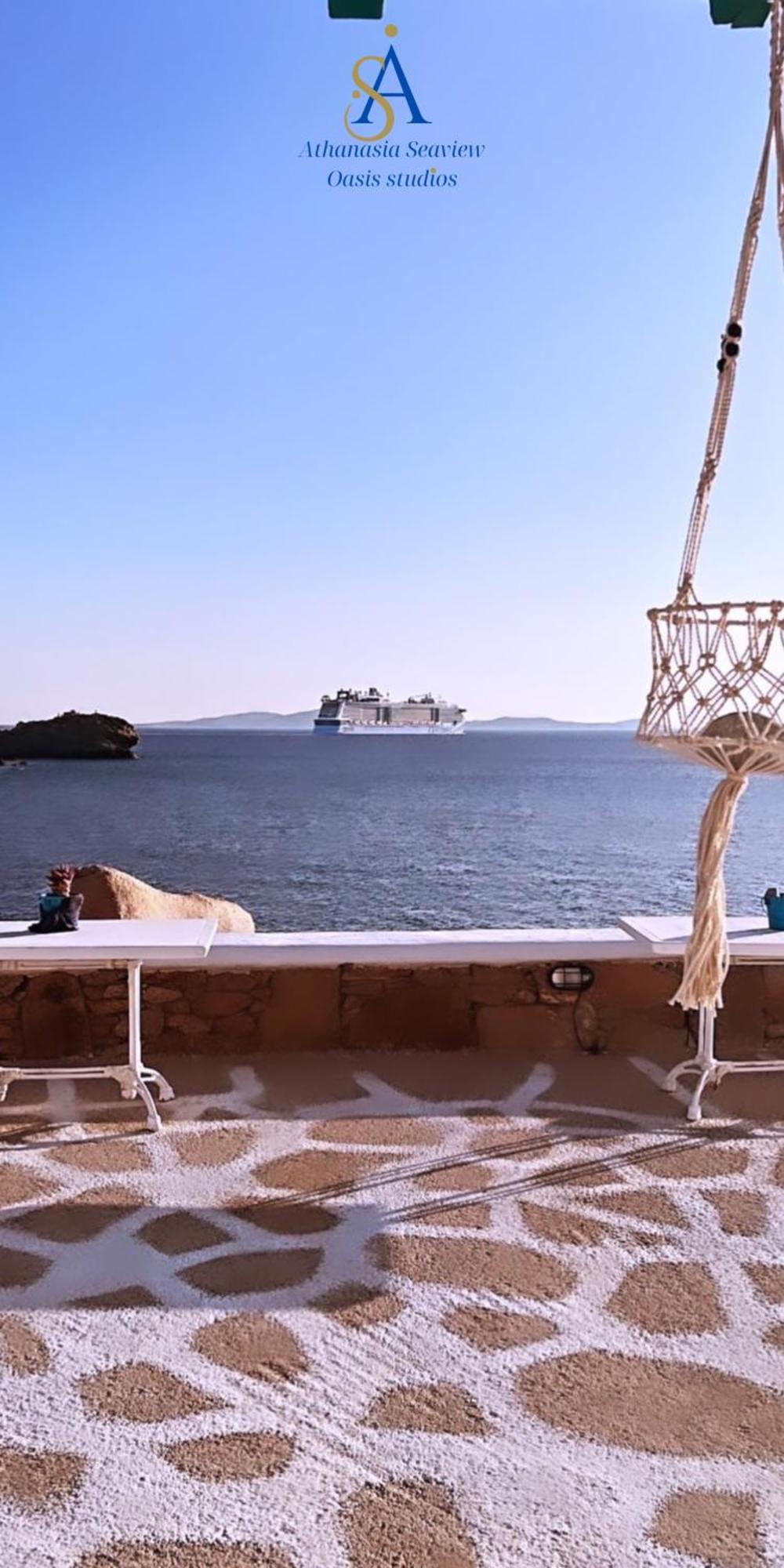 Mykonos Athanasia Seaview Oasis Studios By The Port Houlakia  Екстер'єр фото