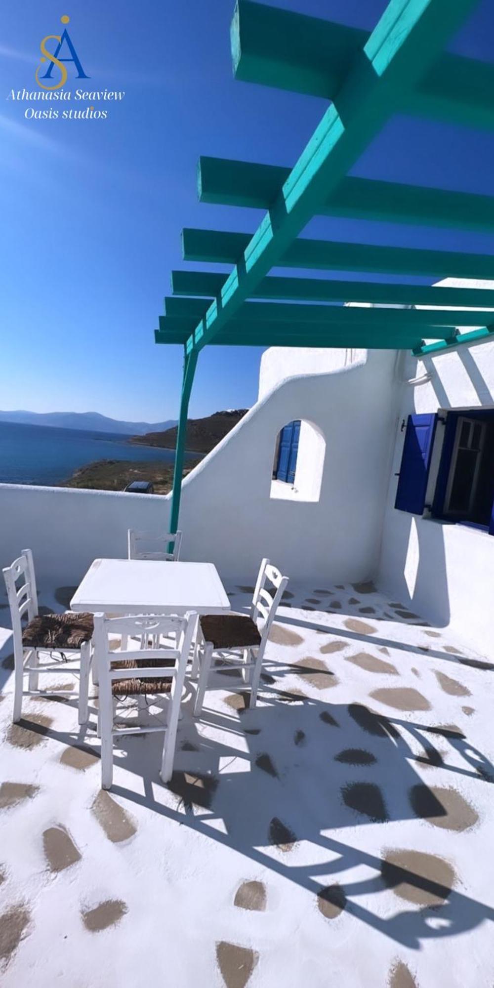 Mykonos Athanasia Seaview Oasis Studios By The Port Houlakia  Екстер'єр фото