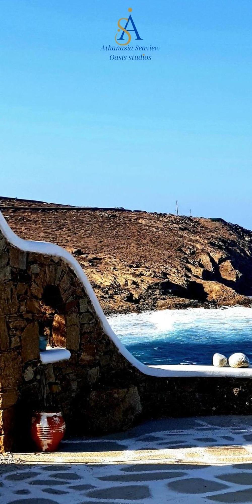 Mykonos Athanasia Seaview Oasis Studios By The Port Houlakia  Екстер'єр фото