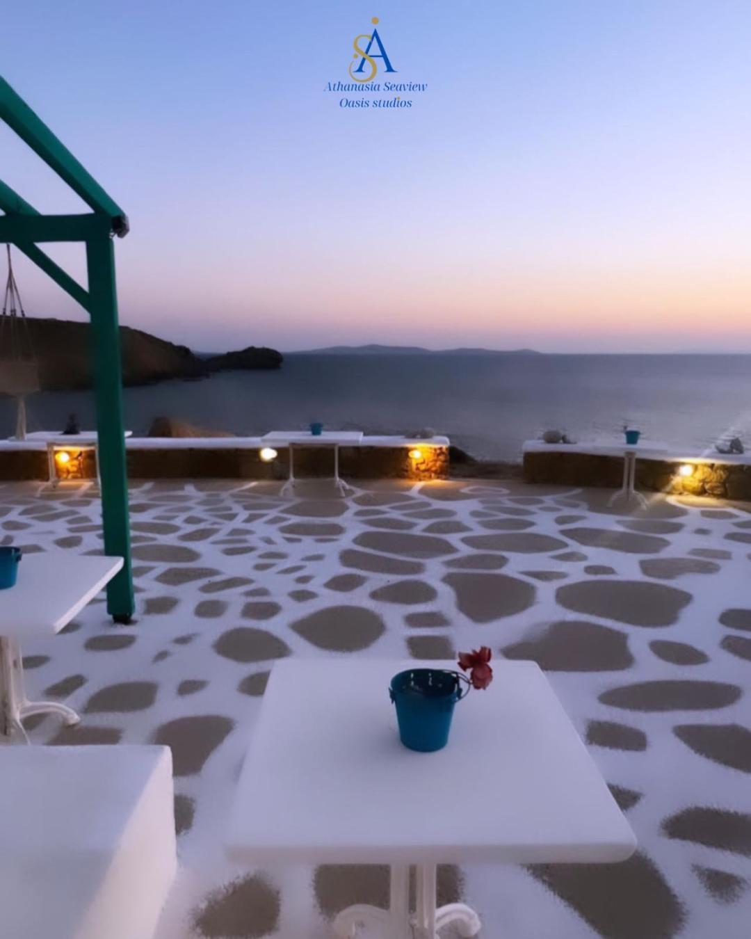 Mykonos Athanasia Seaview Oasis Studios By The Port Houlakia  Екстер'єр фото