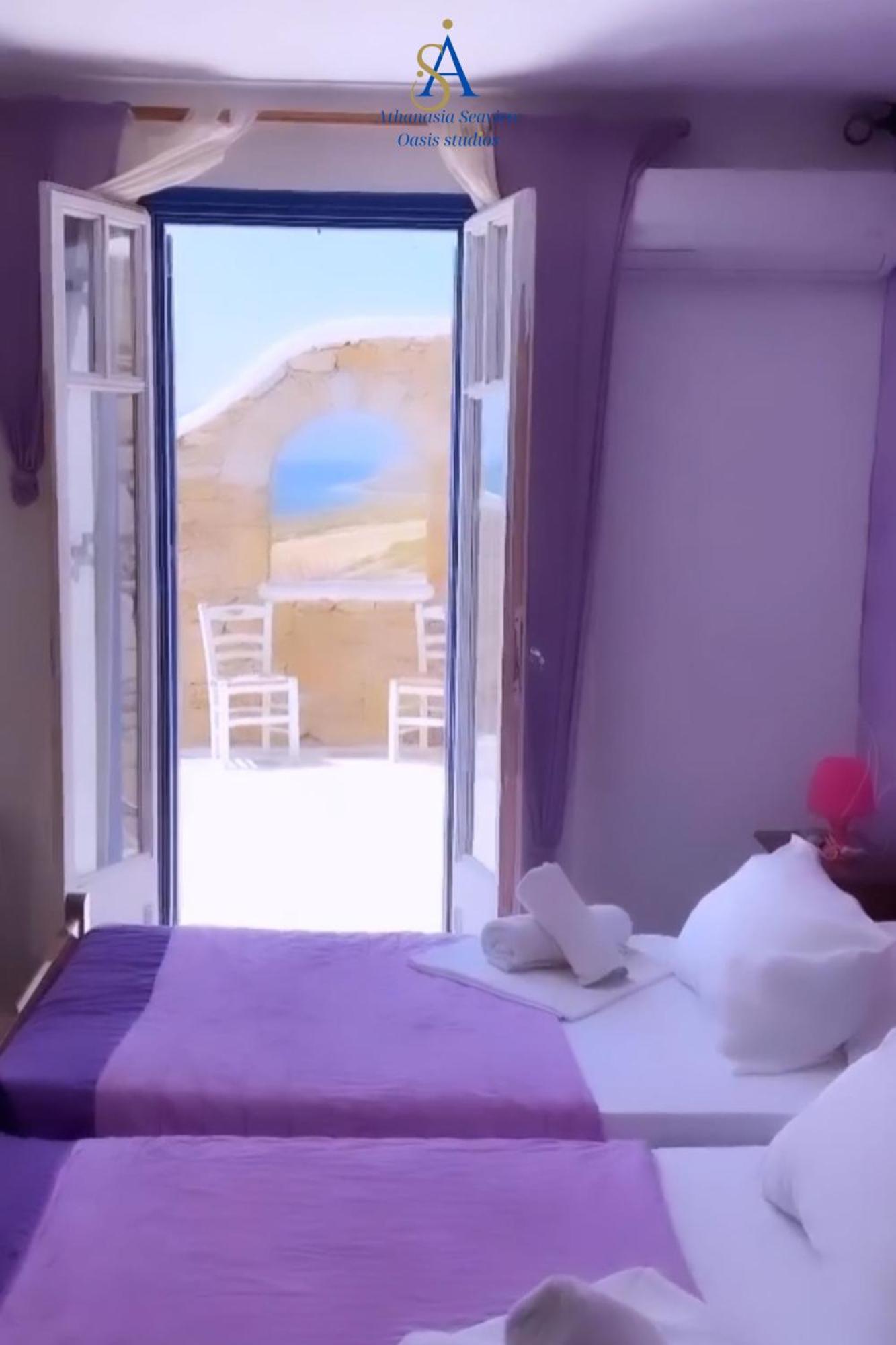 Mykonos Athanasia Seaview Oasis Studios By The Port Houlakia  Екстер'єр фото