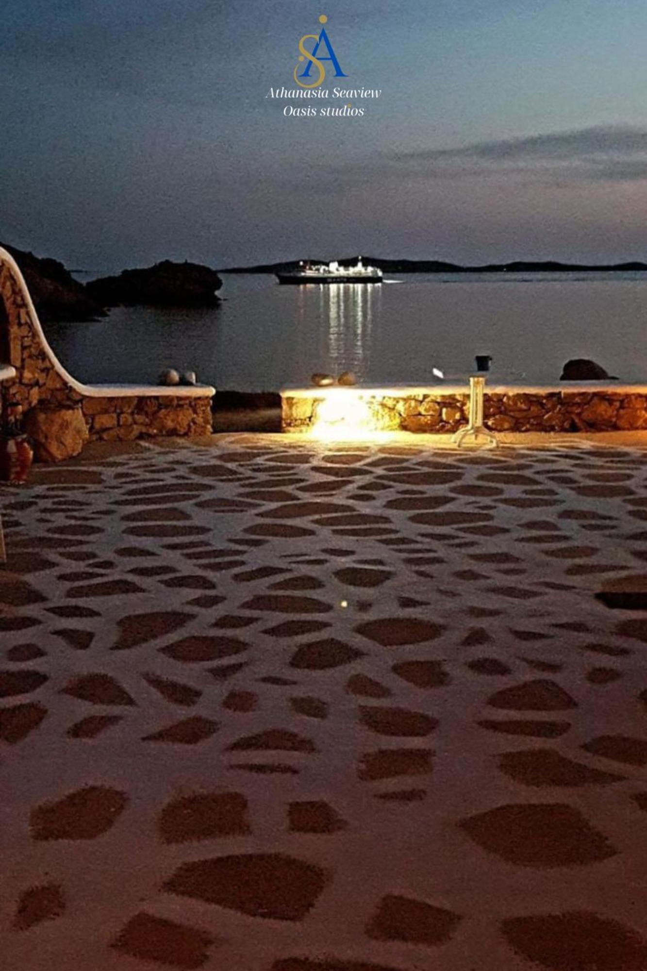 Mykonos Athanasia Seaview Oasis Studios By The Port Houlakia  Екстер'єр фото