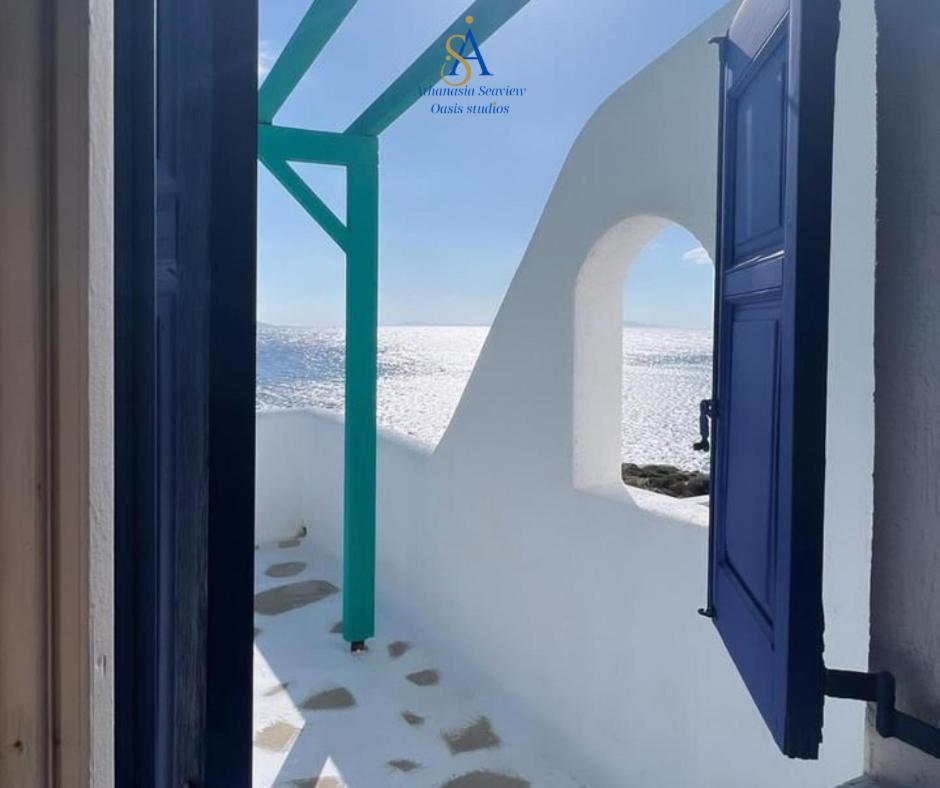 Mykonos Athanasia Seaview Oasis Studios By The Port Houlakia  Екстер'єр фото