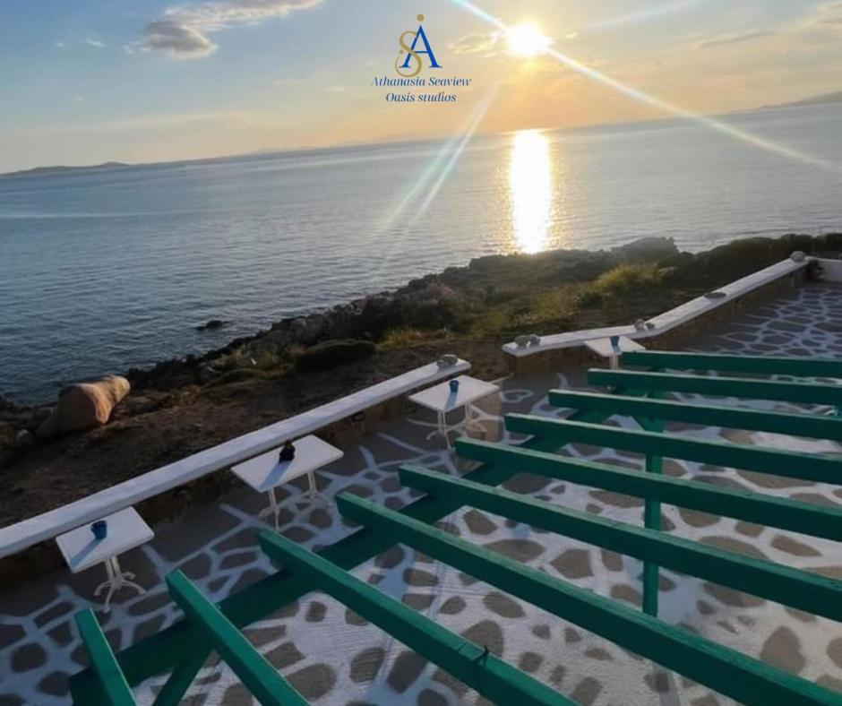 Mykonos Athanasia Seaview Oasis Studios By The Port Houlakia  Екстер'єр фото