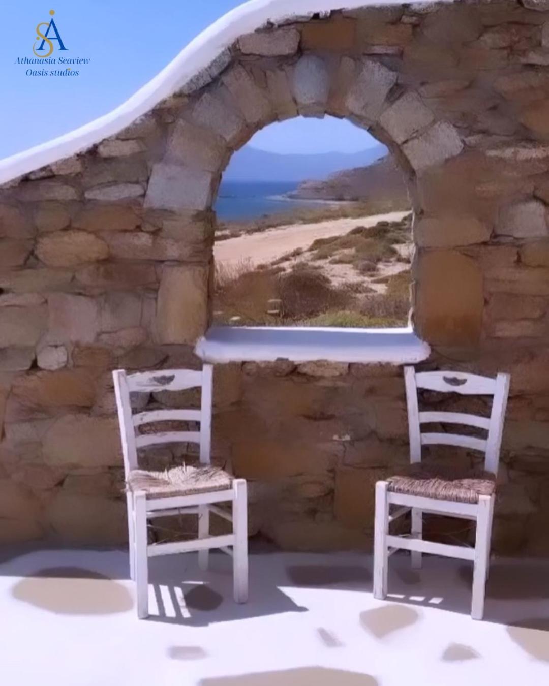 Mykonos Athanasia Seaview Oasis Studios By The Port Houlakia  Екстер'єр фото