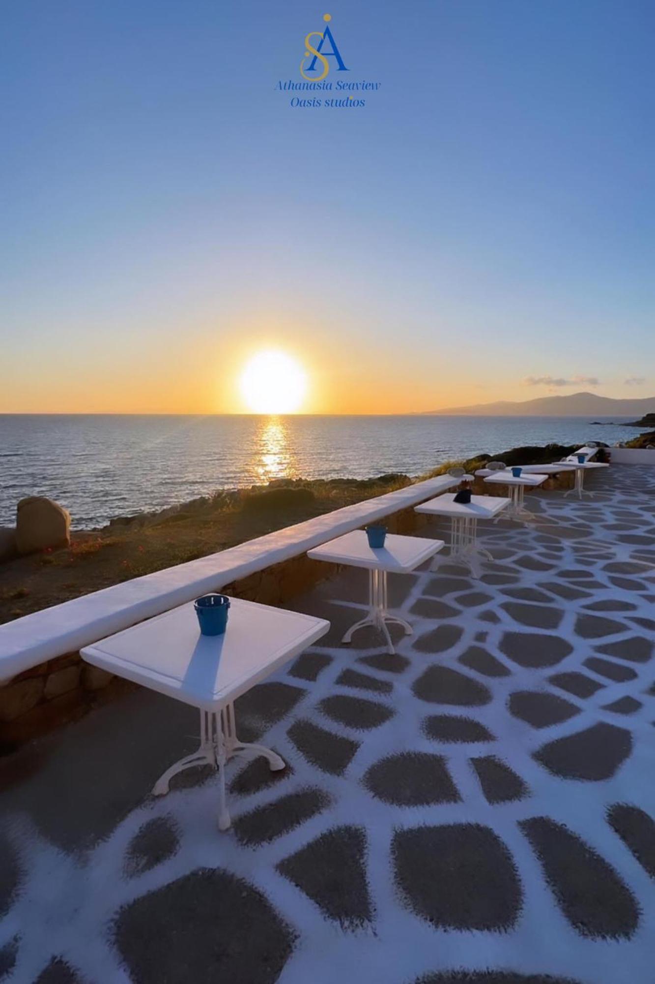 Mykonos Athanasia Seaview Oasis Studios By The Port Houlakia  Екстер'єр фото